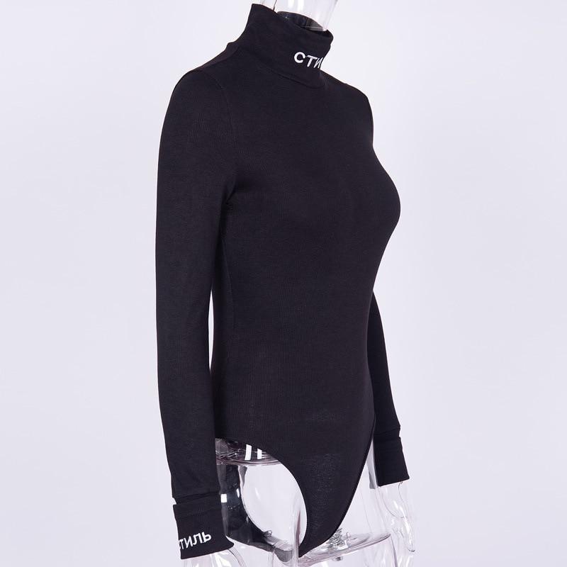 Russian Youth Turtleneck Bodysuit by White Market