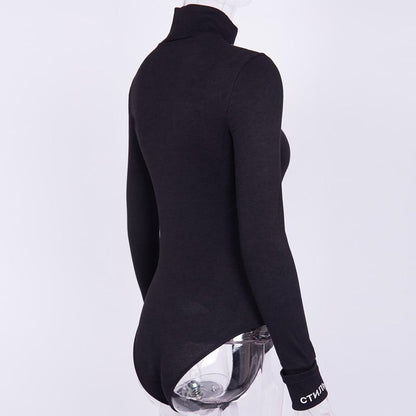 Russian Youth Turtleneck Bodysuit by White Market