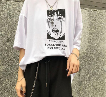 "Sorry You Are Not Special" Oversized Tee by White Market