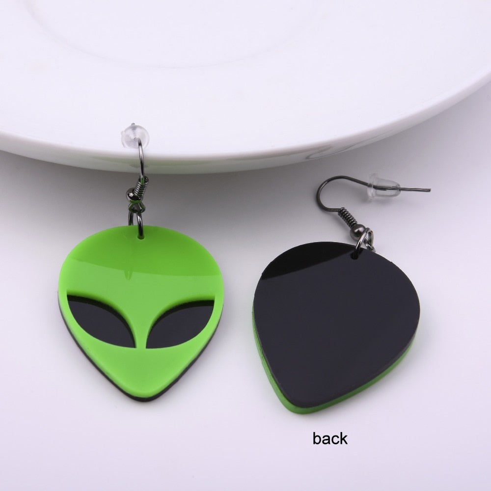 UFO Abduction Earrings by White Market