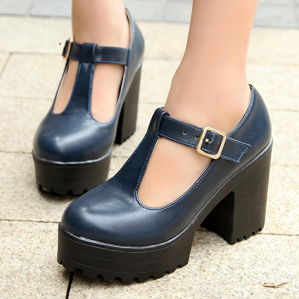 Mary Jane Doll Platforms by White Market