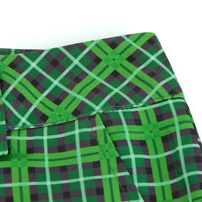 Electric Plaid Pants by White Market