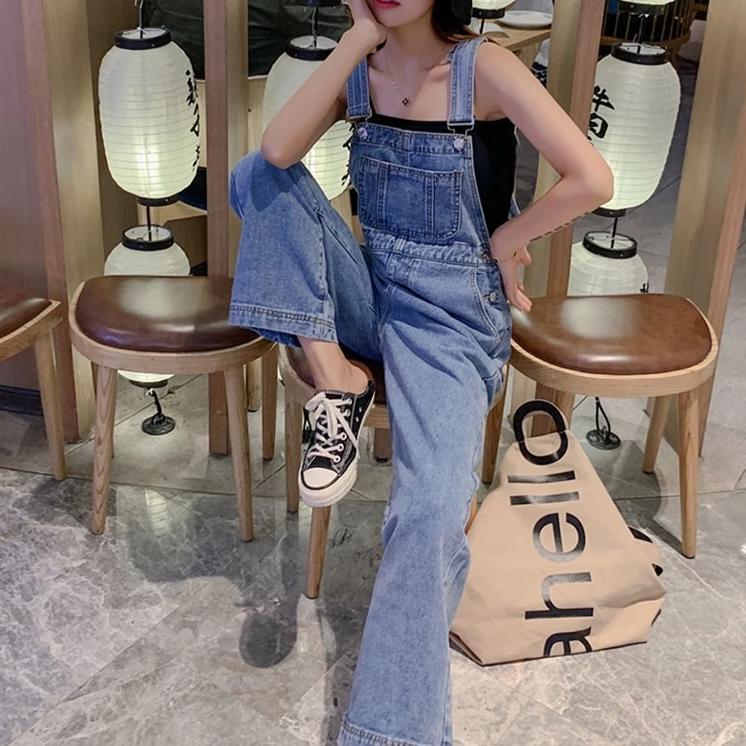 90's Basic Denim Overall by White Market