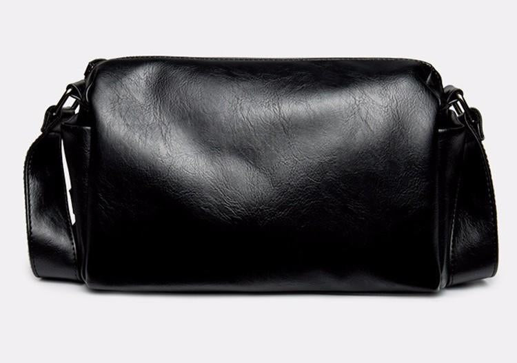 Vegan Leather Messenger Bag by White Market