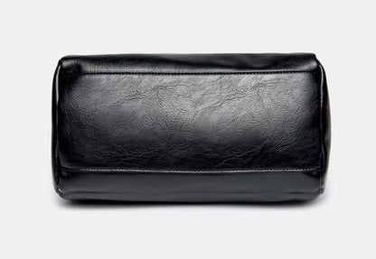 Vegan Leather Messenger Bag by White Market