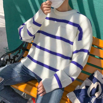 Astro Striped Pullover by White Market