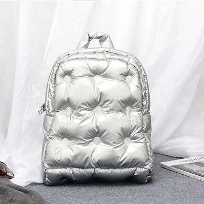 Quilted Space Backpack by White Market