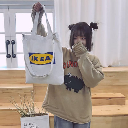 "Ikea" Canvas Bag by White Market