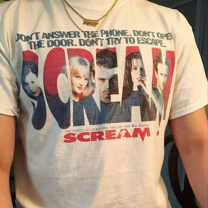 "SCREAM" Tee by White Market