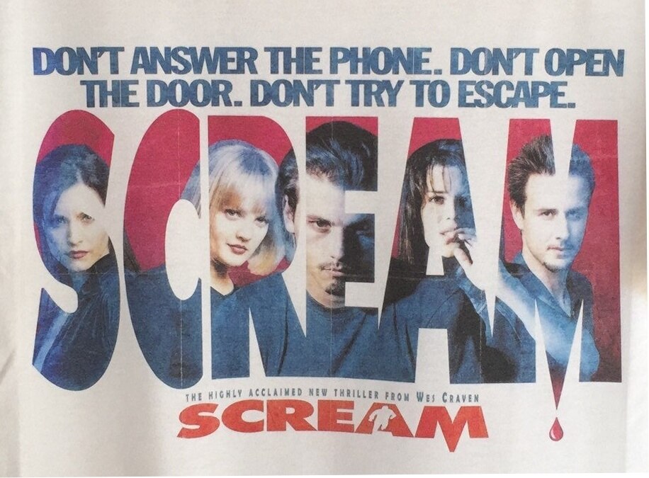 "SCREAM" Tee by White Market