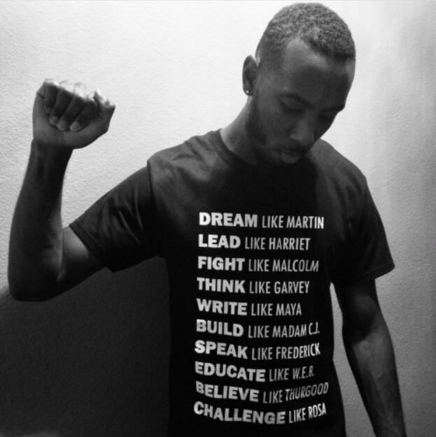 "Dream Like Martin Lead Like Harriet" Tee by White Market