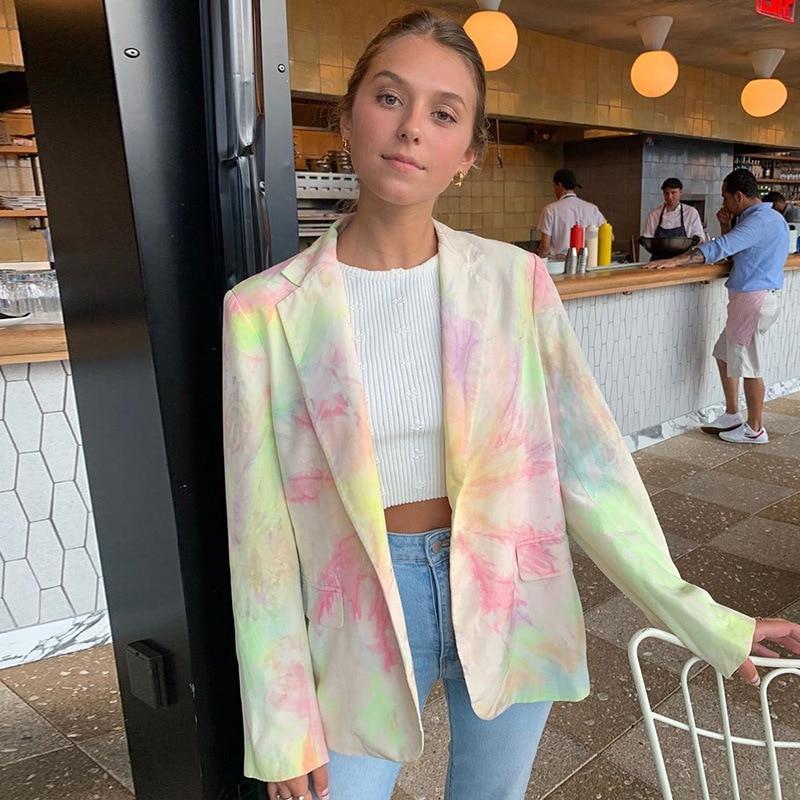 Tie Dye Blazer by White Market