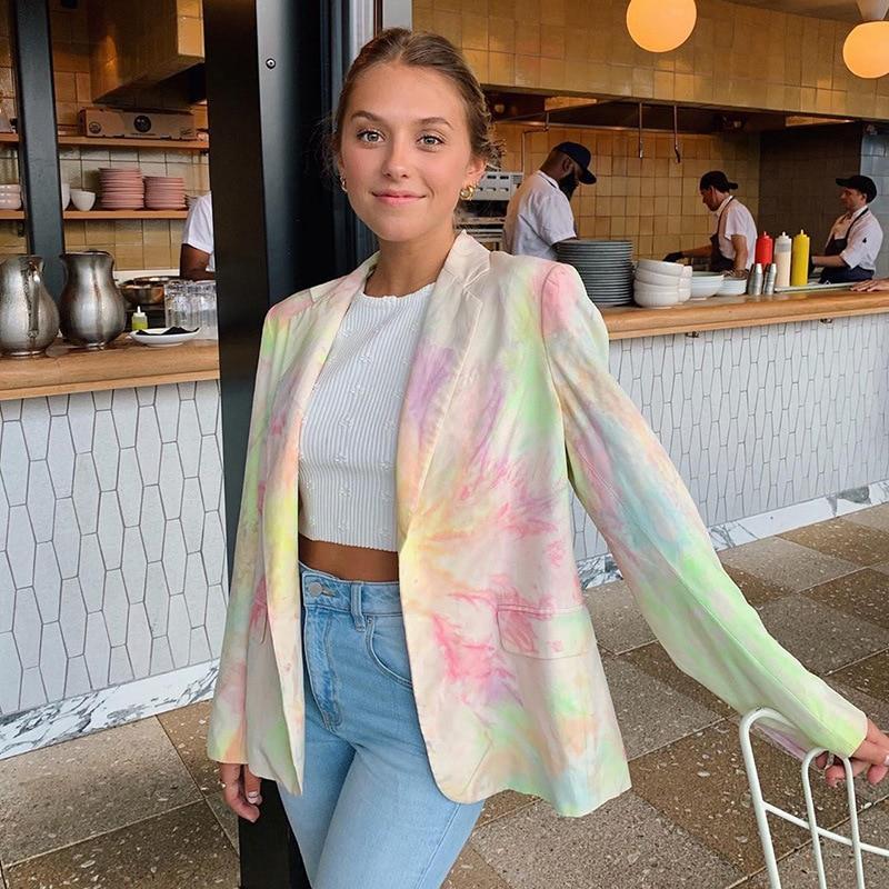 Tie Dye Blazer by White Market