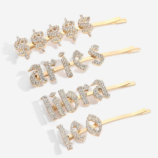 Zodiac Hair Pin by White Market