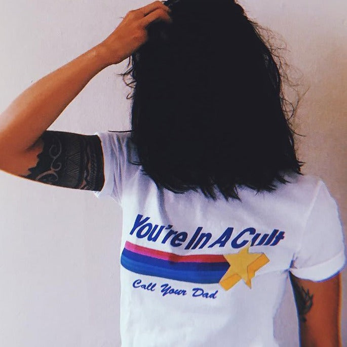 You're In Cult, Call Your Dad Tee by White Market