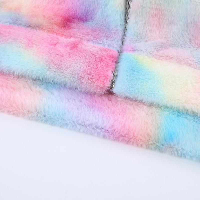 Cotton Candy Sherpa Pullover by White Market