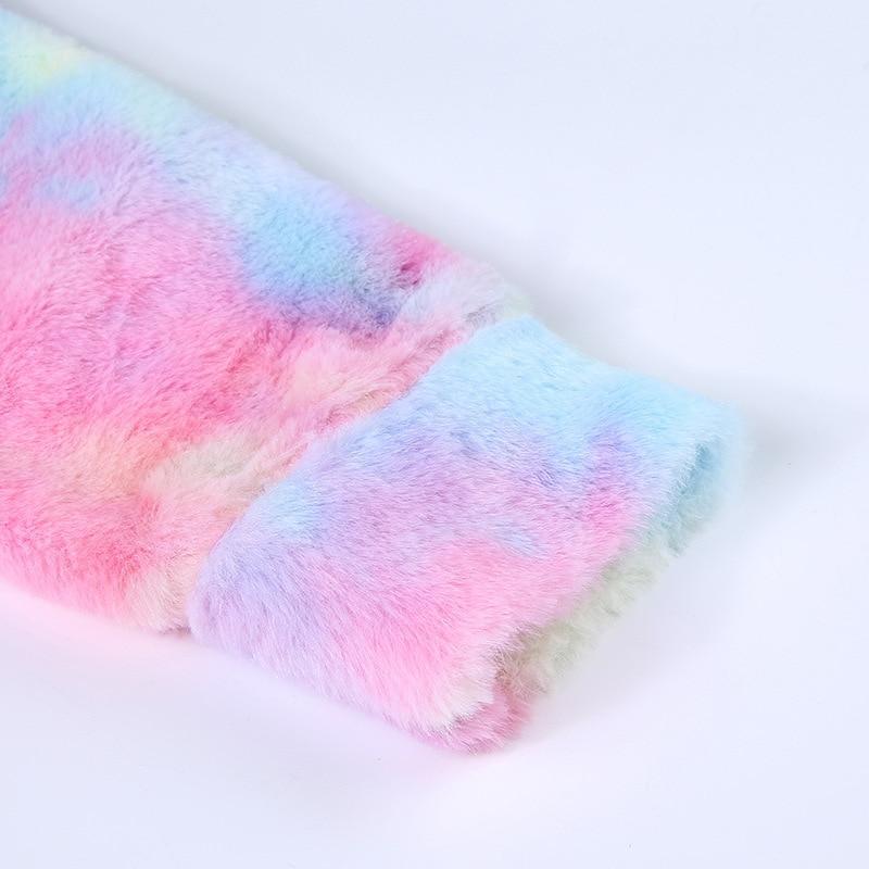 Cotton Candy Sherpa Pullover by White Market