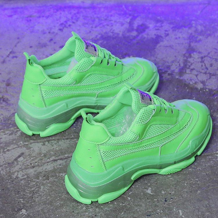 Platform Neon Sneakers by White Market