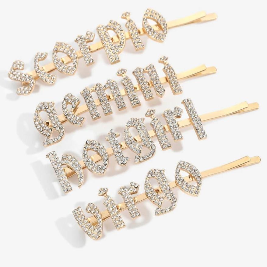 Zodiac Hair Pin by White Market