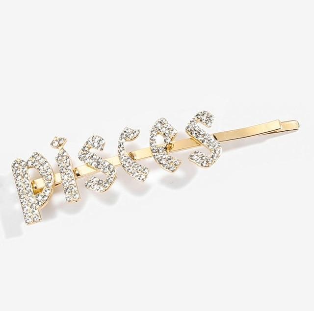 Zodiac Hair Pin by White Market