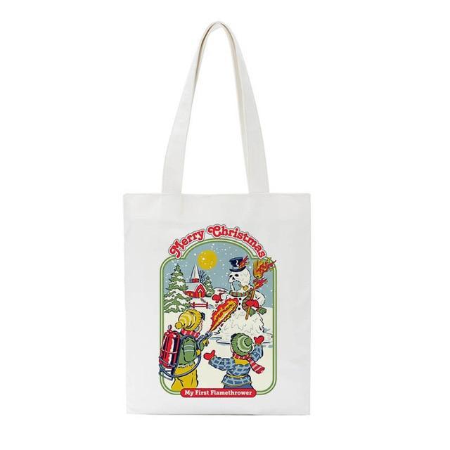 "Let's Find A Cure For Stupid People" Tote Bag by White Market