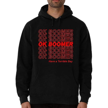 "Ok Boomer" Hoodie by White Market