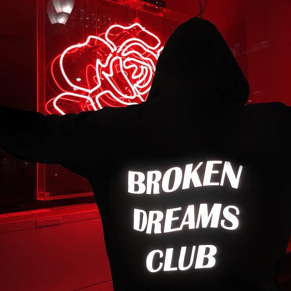 "Broken Dream Club" Hoodie by White Market
