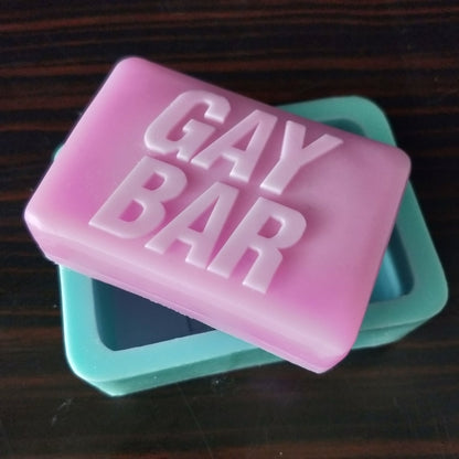 Gay Bar Silicone Soap Mold by White Market
