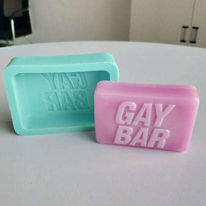 Gay Bar Silicone Soap Mold by White Market