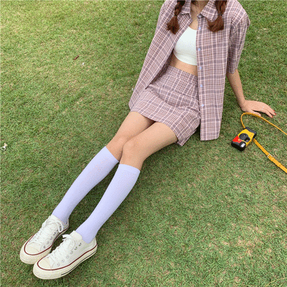 Clueless Plaid Two Piece by White Market