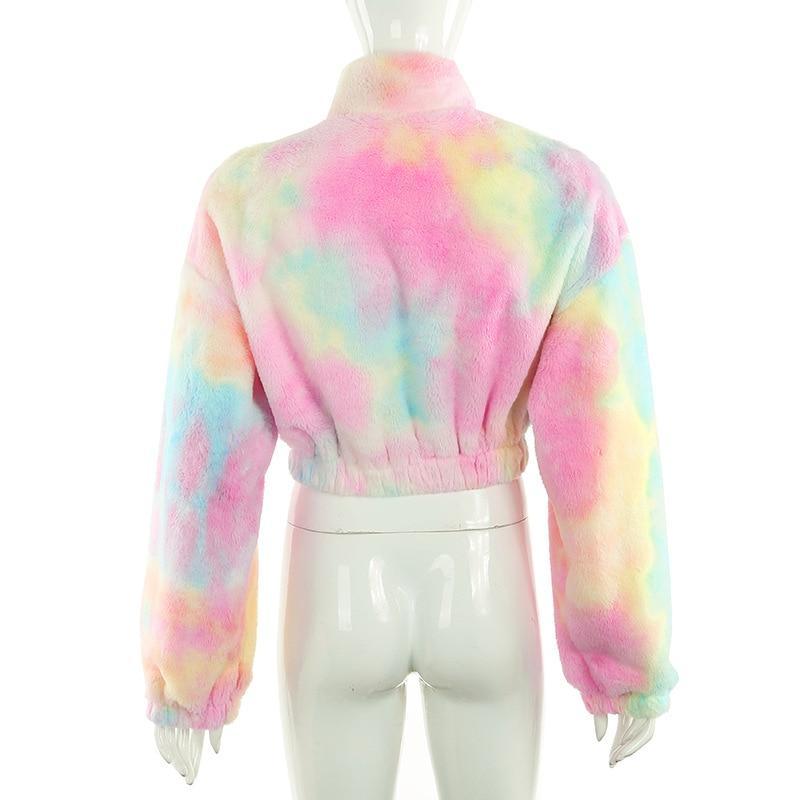 Cotton Candy Sherpa Pullover by White Market