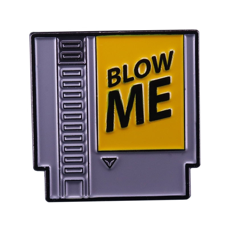 Blow me Nintendo Pin by White Market