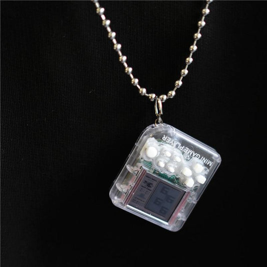 Tetris Game Necklace by White Market