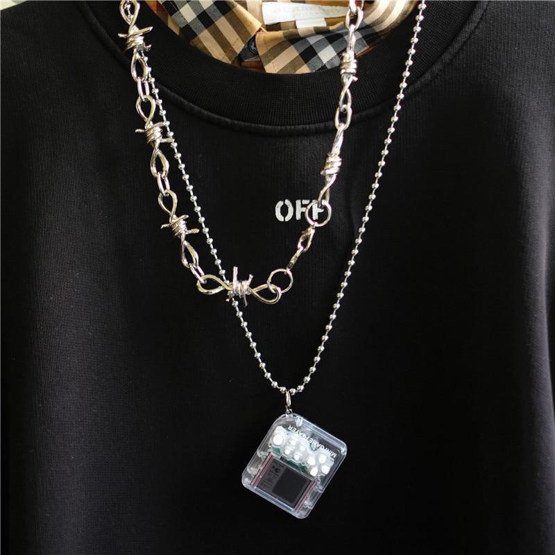 Tetris Game Necklace by White Market