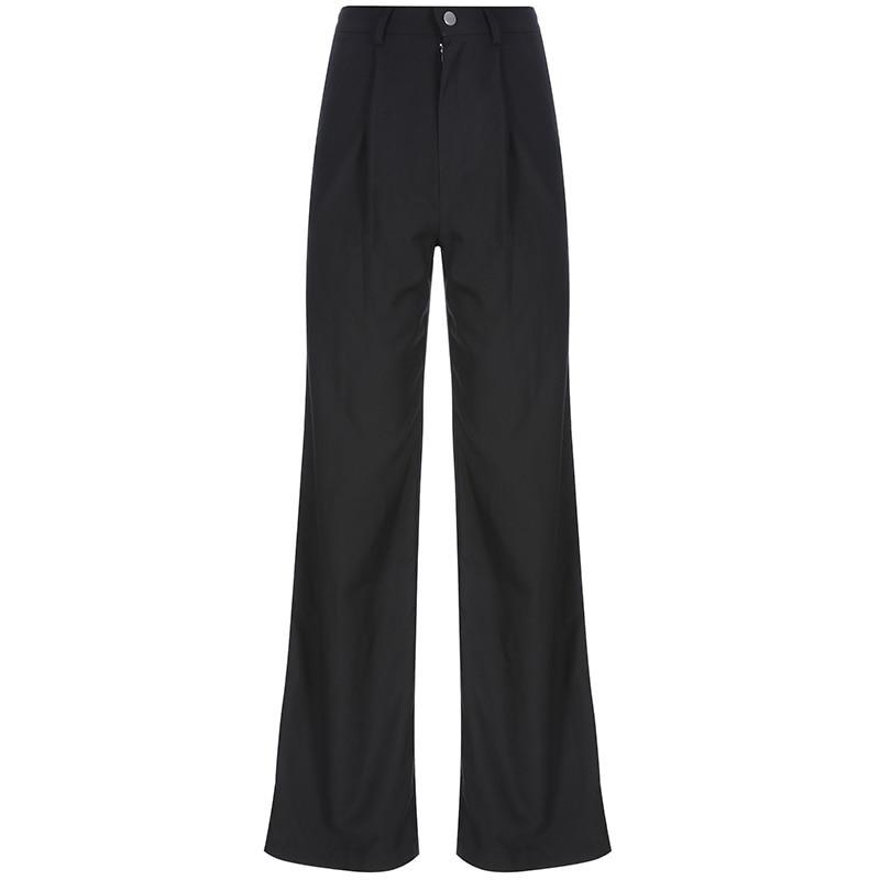 High Waisted Vintage Loose Trousers by White Market