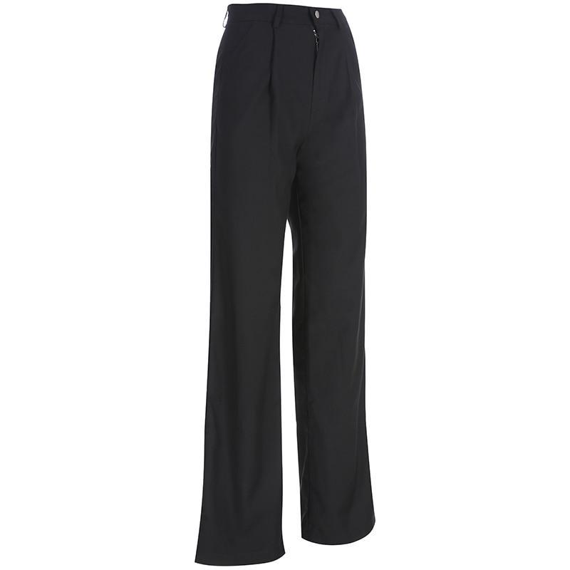 High Waisted Vintage Loose Trousers by White Market