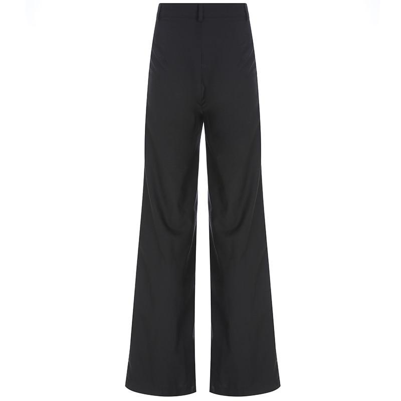 High Waisted Vintage Loose Trousers by White Market