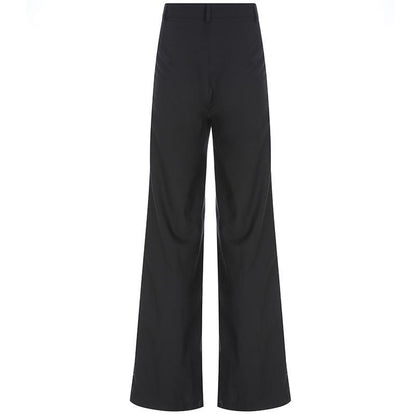 High Waisted Vintage Loose Trousers by White Market