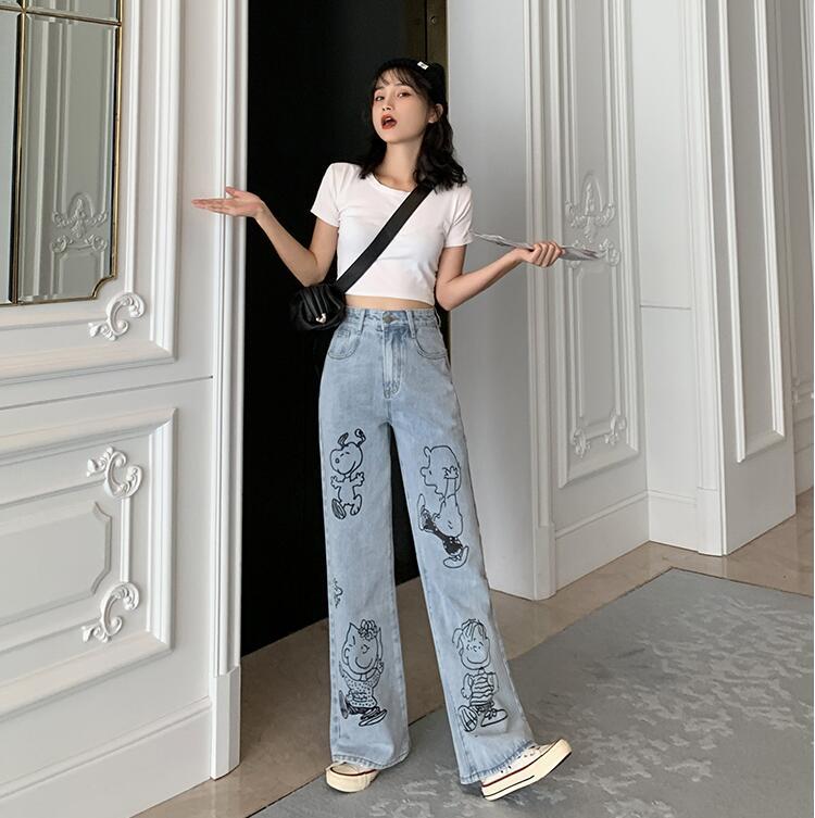 Charlie Brown Wide Leg Jeans by White Market