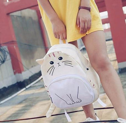 Cat Backpack by White Market