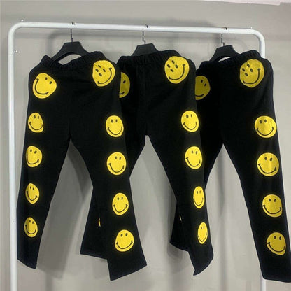 Happy Face Sweatpants by White Market