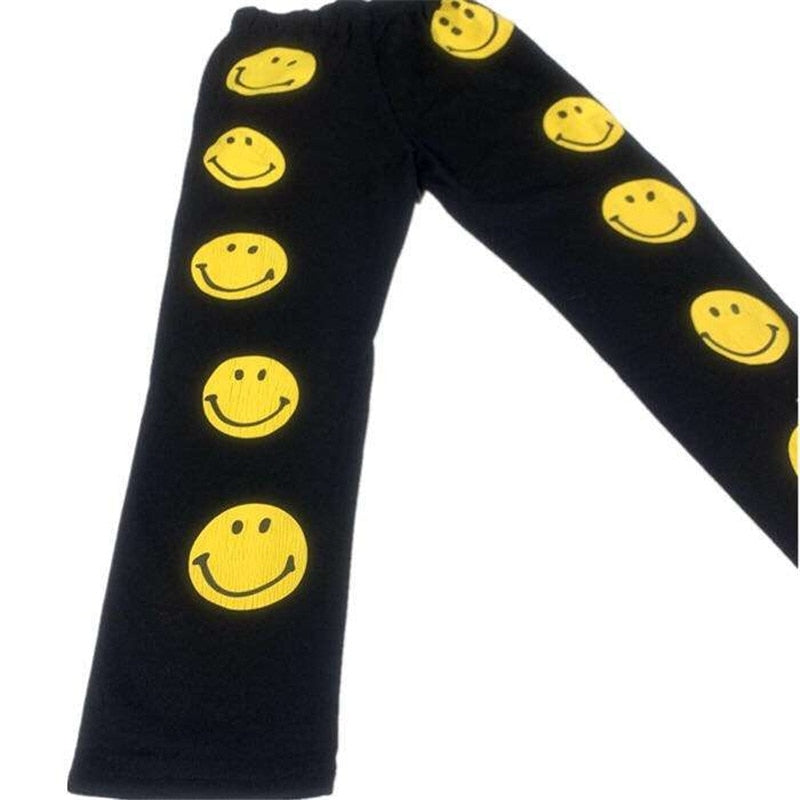 Happy Face Sweatpants by White Market