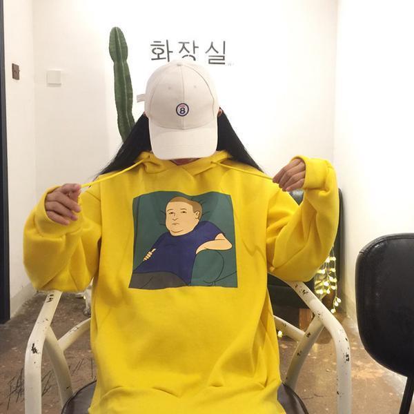 "Bobby Just Sat There" Hoodie by White Market