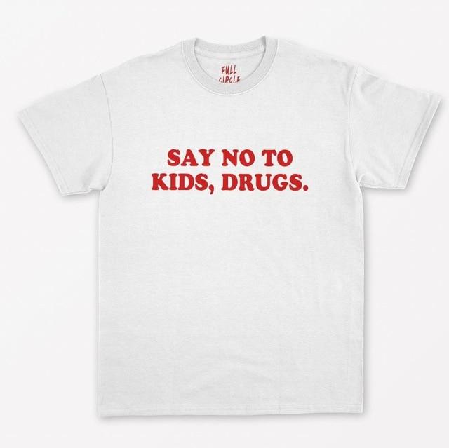 "Say No To Kids, Drugs" Tee by White Market