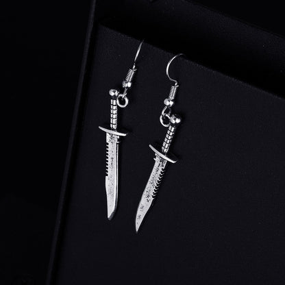 Knife Earrings by White Market