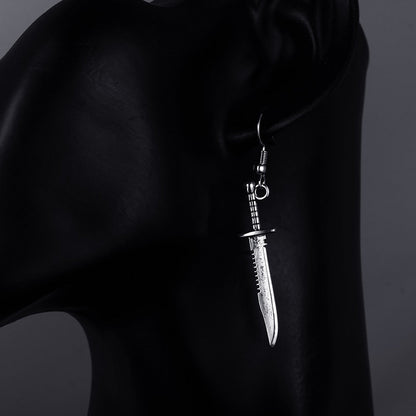 Knife Earrings by White Market