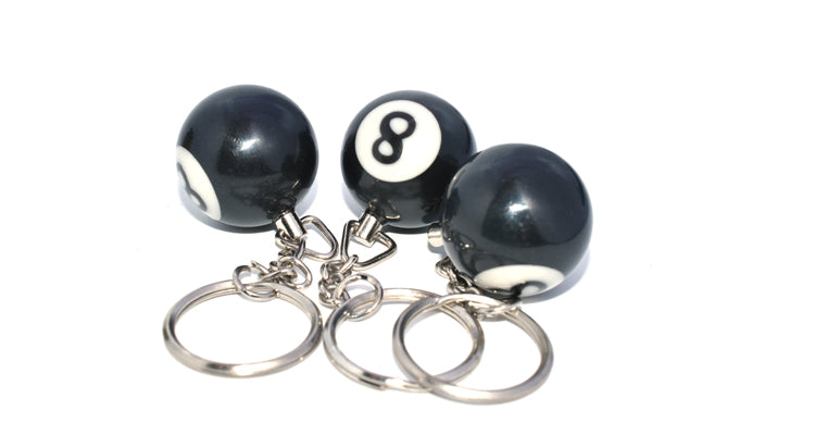 8 Ball Keychain by White Market