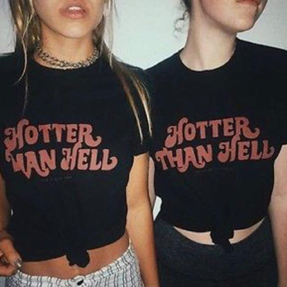 Hotter Than Hell Tee by White Market