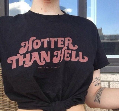 Hotter Than Hell Tee by White Market