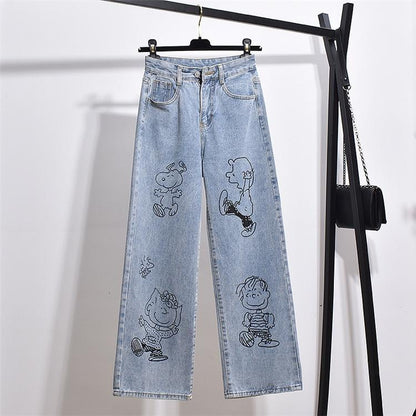 Charlie Brown Wide Leg Jeans by White Market